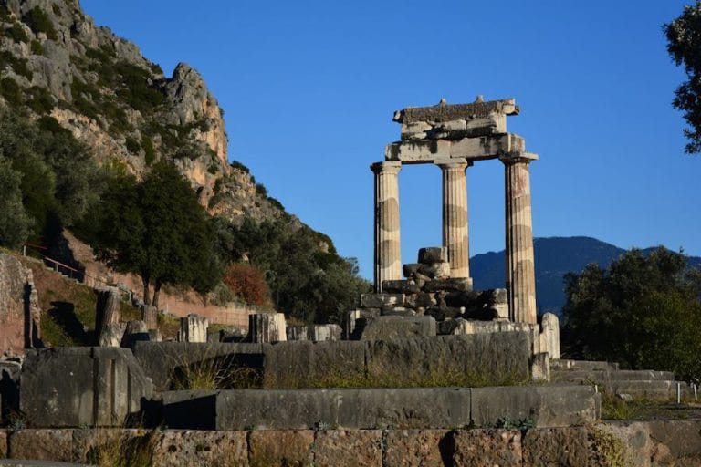 Delphi Athena's Temple