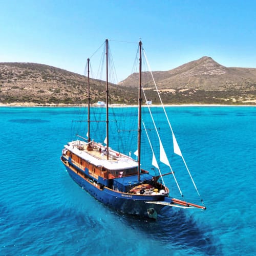 ms Galileo in a turquoise sea