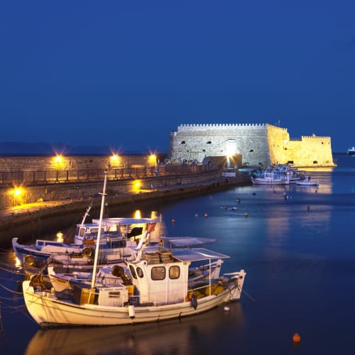 Heraklion port, Crete
