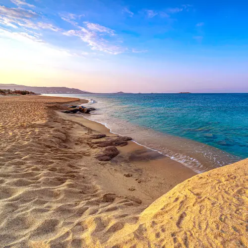 Naxos, sandy beach