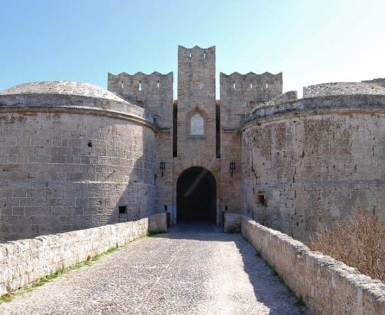 Rhodes Island. Castle