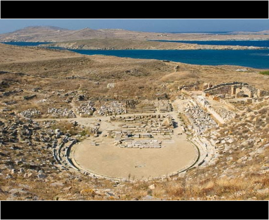 Ancient Theatre in Delos