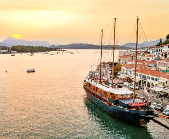 m/s Galileo. In the port.