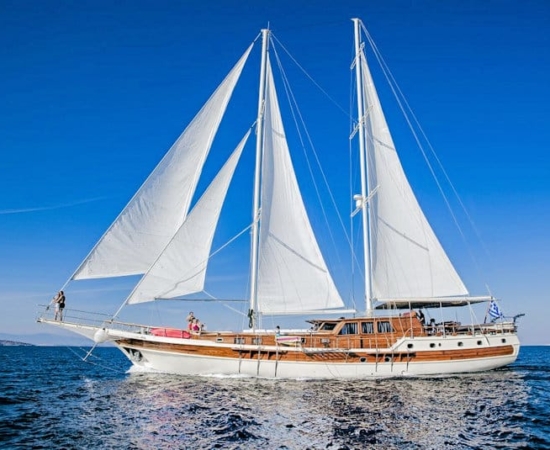 m/s Erato sailing the Aegean Sea