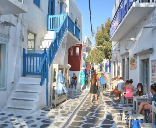 Mykonos Down Town Mykonos alleys