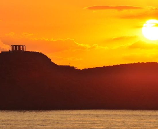 Poseidon Temple in Cape Sounion - photo courtesy of A. Kaknis. Poseidon Temple in Cape Sounion