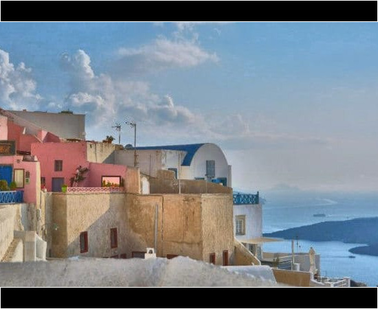 Fyra at Santorini Island, Greece