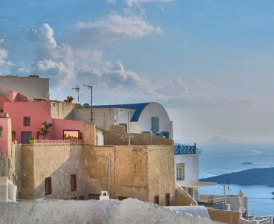 Fyra at Santorini Island, Greece