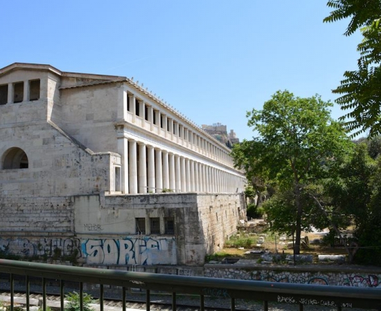 Visit Greece - Stoa Attalou, Athens, Plaka Stoa Attalou, Athens, Plaka