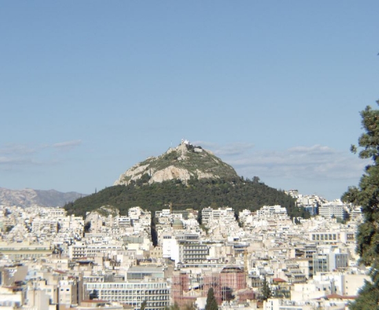 Lycabetus hil, Athens