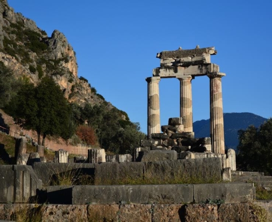 Delphi Athena's Temple