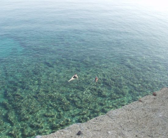 monemvasia Monemvasia castle, view from