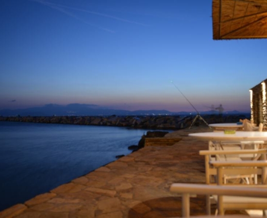 Naxos, by the port