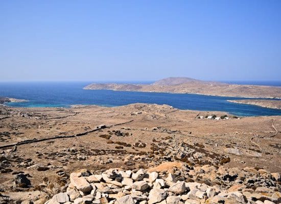 Delos Island, the Cyclades islands, Greece