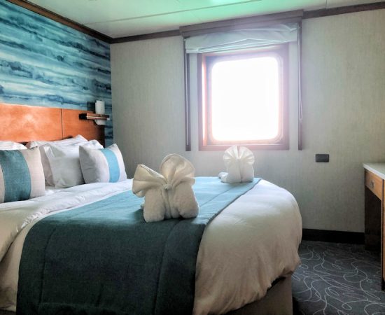 Elysium cabin double bed