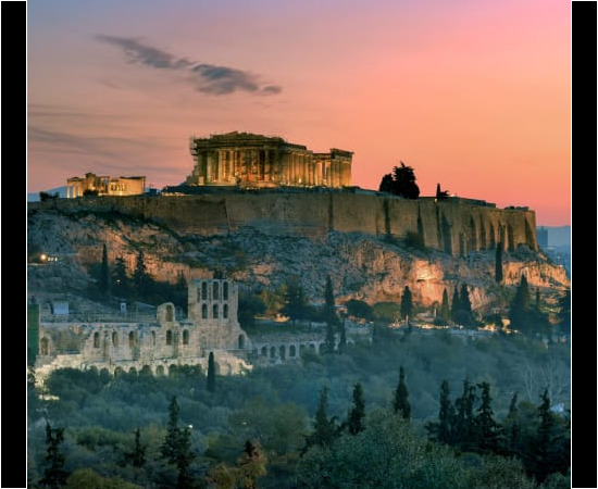 Athens, sunrise
