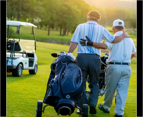 Golf players