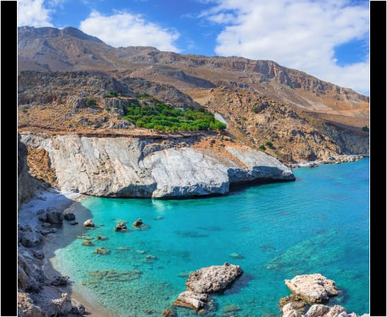 Crete coastline