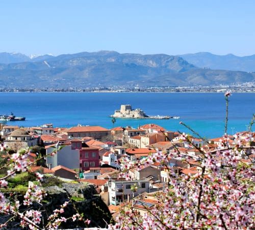 Nafplion town seen from above