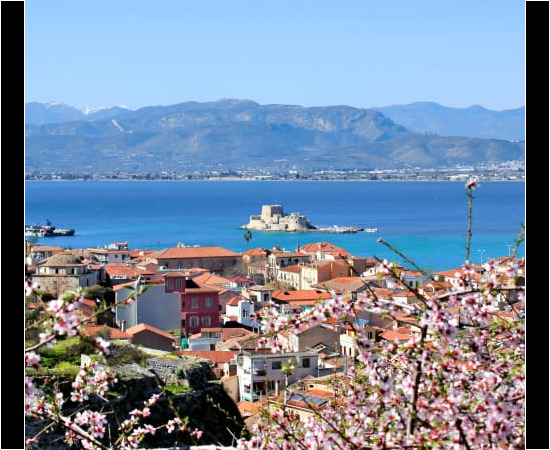 Nafplion town seen from above