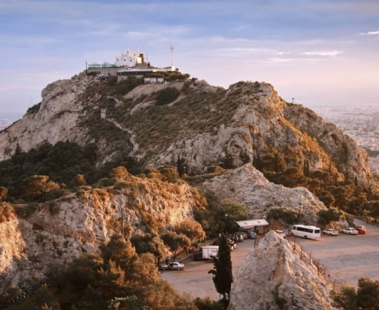 view of Lycabettus Hill