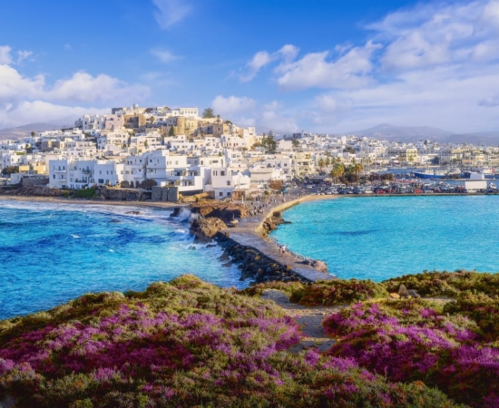 Naxos capital, the Cyclades Islands