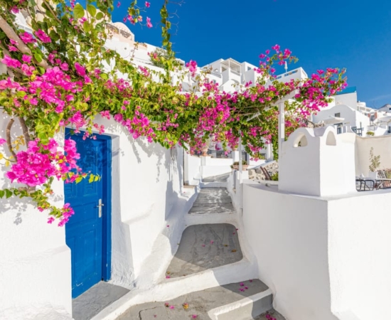 Paros Island, whitewashed houses. Paros Island, whitewashed houses.