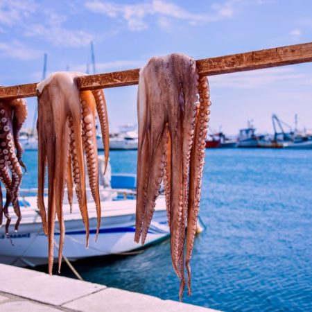 Paros Island, food preparation