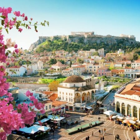 Athens, view of Monastiraki