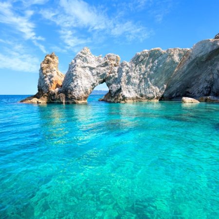 Skiathos Island, turquoise waters