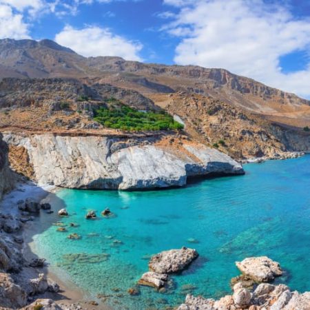 Crete coastline