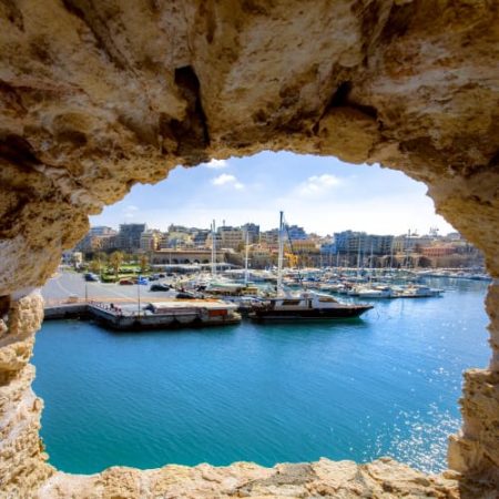 Heraklion port
