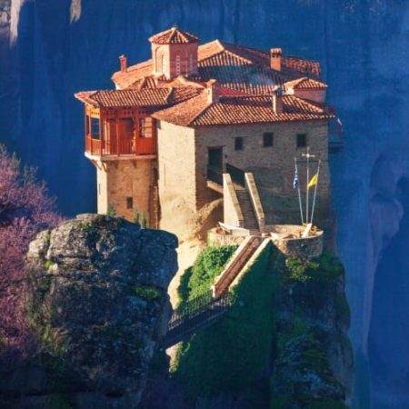 Meteora, Monastery built upon a rock