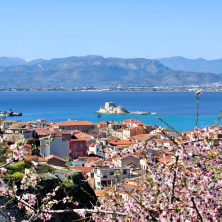 Nafplion town seen from above